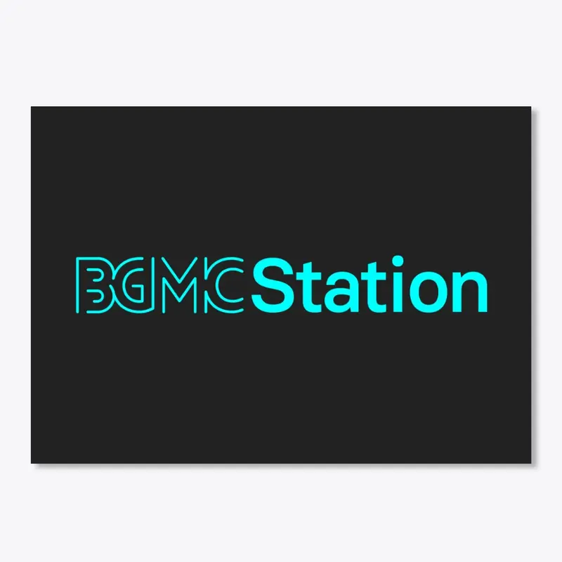 BGMC Station Logo Sticker