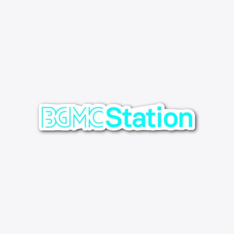 BGMC Station Logo Sticker